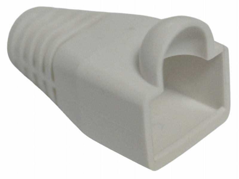 (10) Quick Fit RJ45 CAT5e/6 Boot White