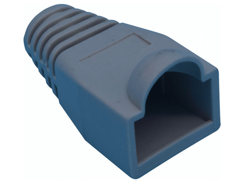 (10) Quick Fit RJ45 CAT5e/6 Boot Grey