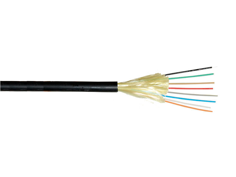 (m) 8 Fibre OS2 Tight Buffered LSZH Black