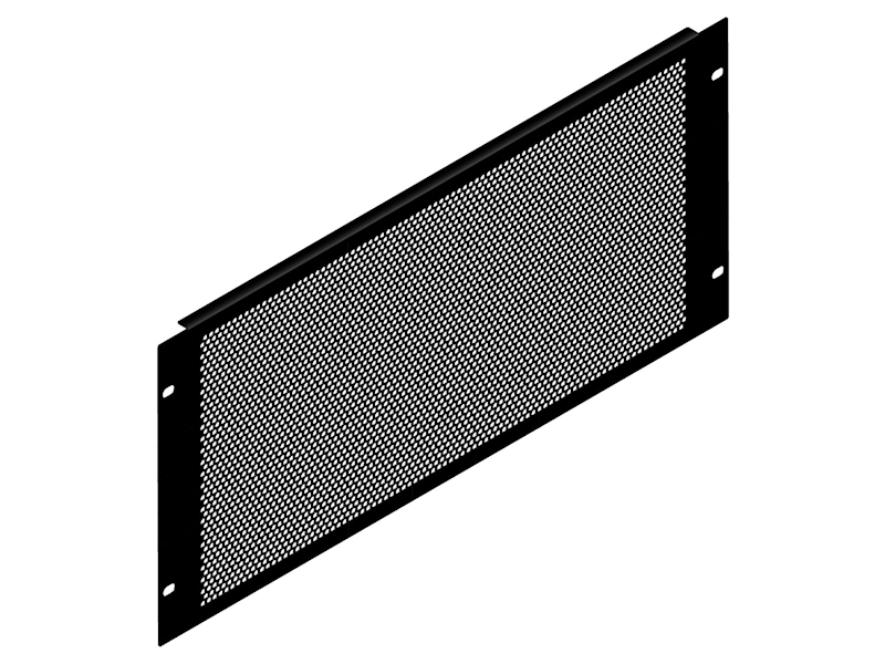 PENN-ELCOM 6U Vented Rack Blanking Panel