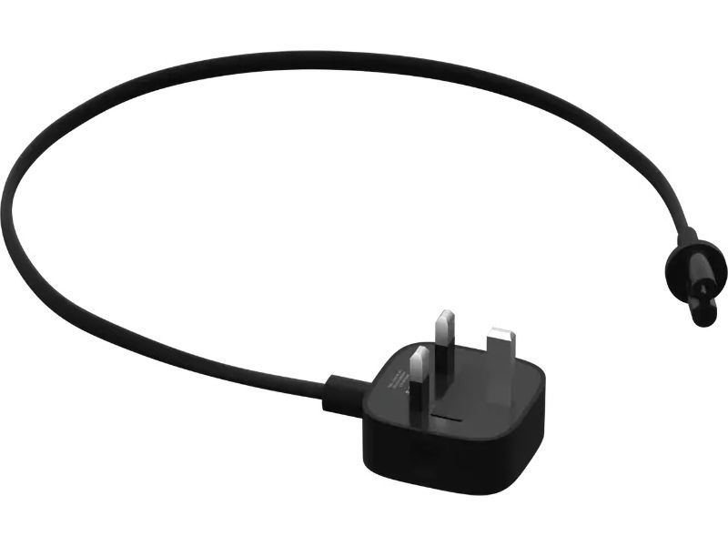 SONOS® SHORT Power Lead BLACK 0.5m