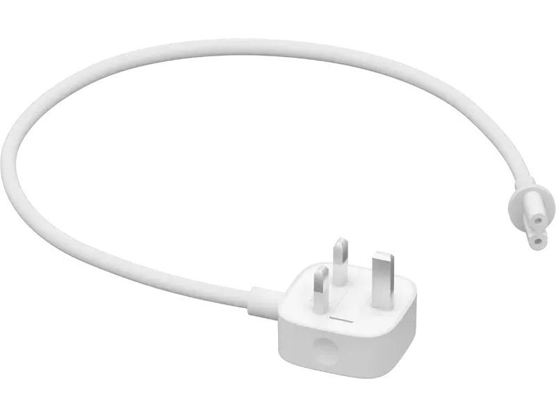 SONOS® SHORT Power Lead WHITE 0.5m