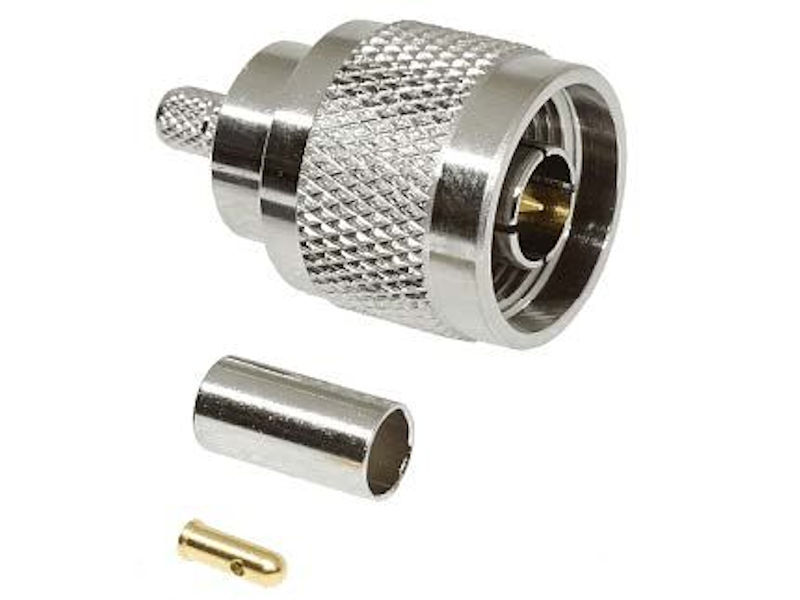 (1) WEBRO WEB195 & RG58 N Male Crimp