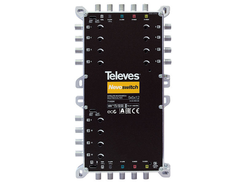 TELEVES Nevoswitch 5x5x12 CASCADE