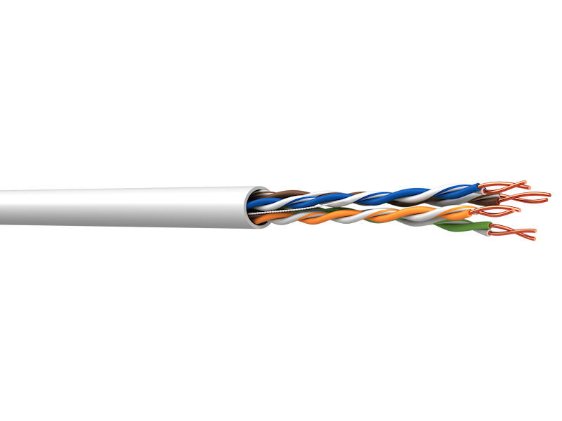 100m WEBNET CAT5e LSZH White EXTERNAL