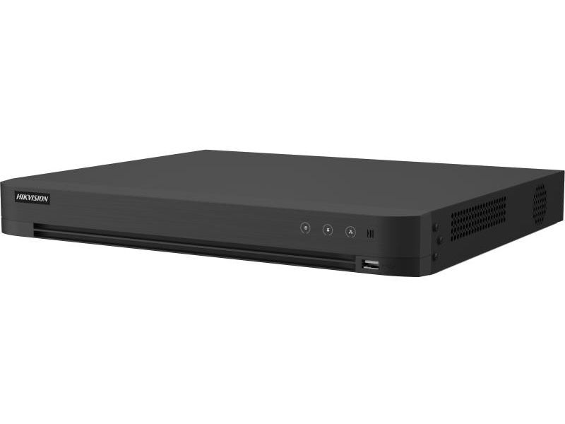 HIKVISION 16CH 5MP 1U H265 AcuSens PoC DVR