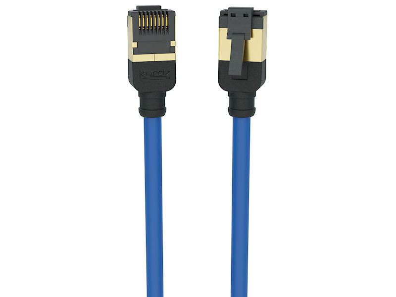 1m KORDZ CAT6a U/FTP Patch Lead BLUE