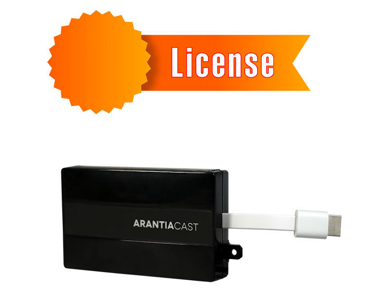 ARANTIACAST Chromecast License