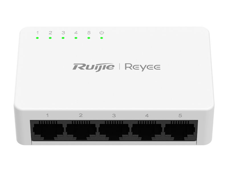 RUIJIE 5-Port 10/100 Mbps Desktop Switch
