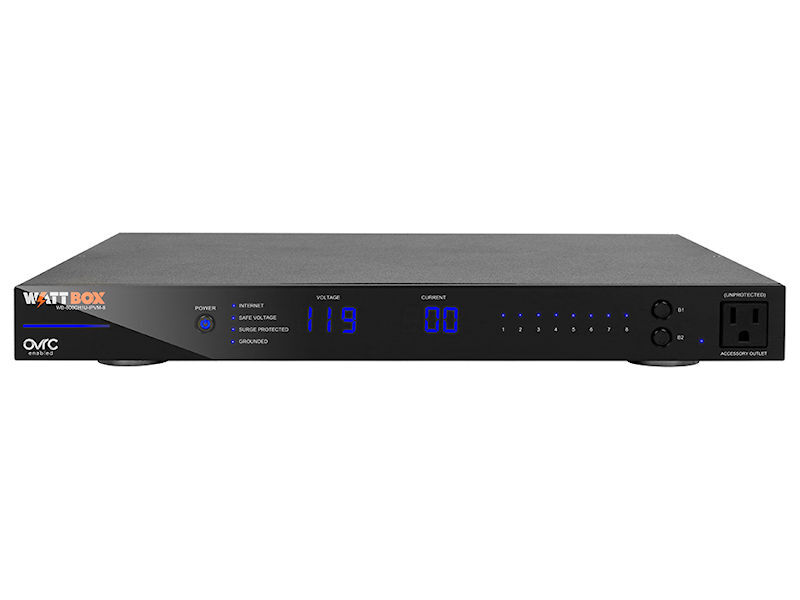 WATTBOX® 1U Faceplate IP Power Conditioner
