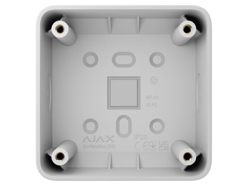 AJAX SurfaceMounting Box (55) White
