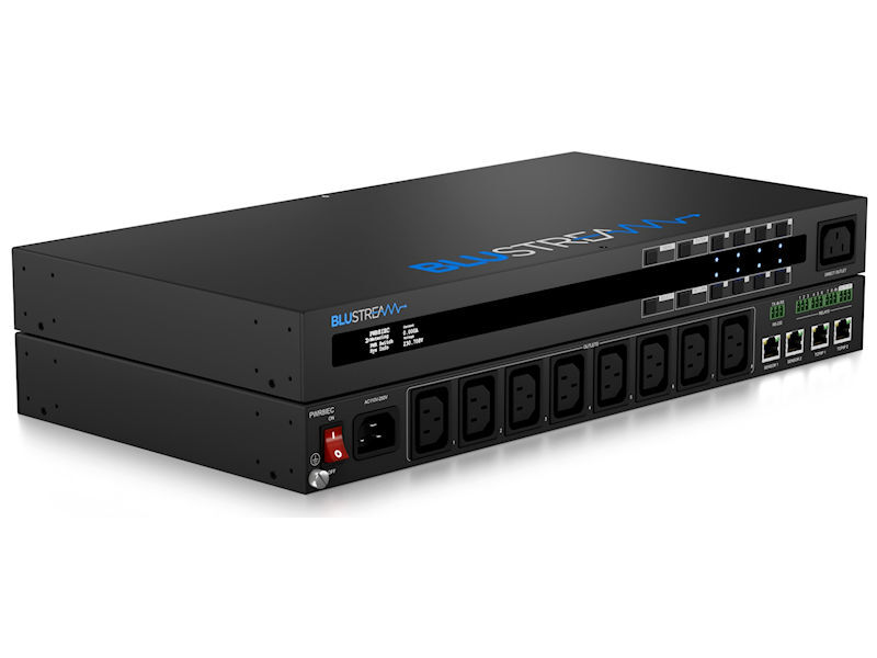 BLUSTREAM 8 Port Managed IEC PDU