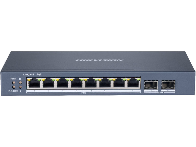 HIKVISION 8 Port Gigabit Smart POE Switch