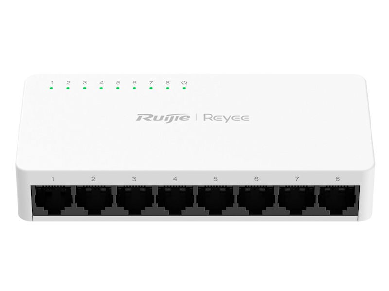 RUIJIE 8-Port 10/100 Mbps Desktop Switch