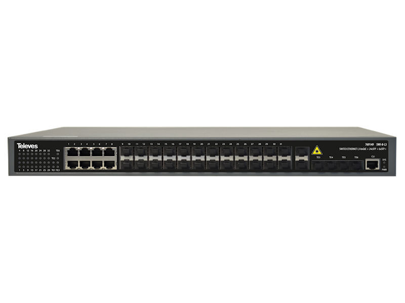 ARANTIA 8+24 Ethernet Switch Layer 3