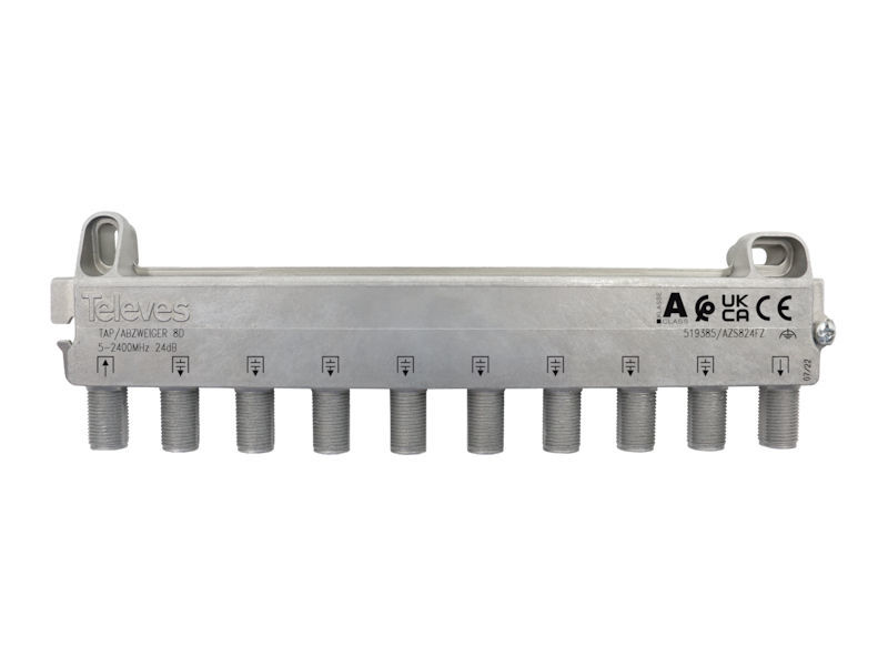 TELEVES 8 Way 24dB F Tap (5-2400MHz )