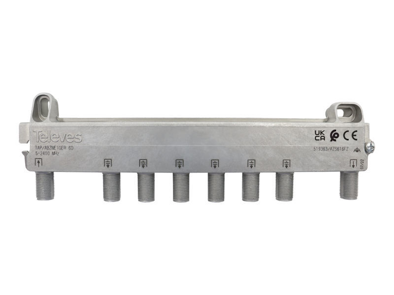 TELEVES 6 Way 16dB F Tap (5-2400MHz )
