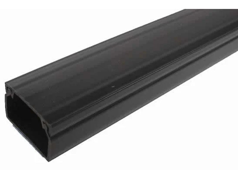 (10) 3m MINI TRUNKING 25x16mm Length BLACK