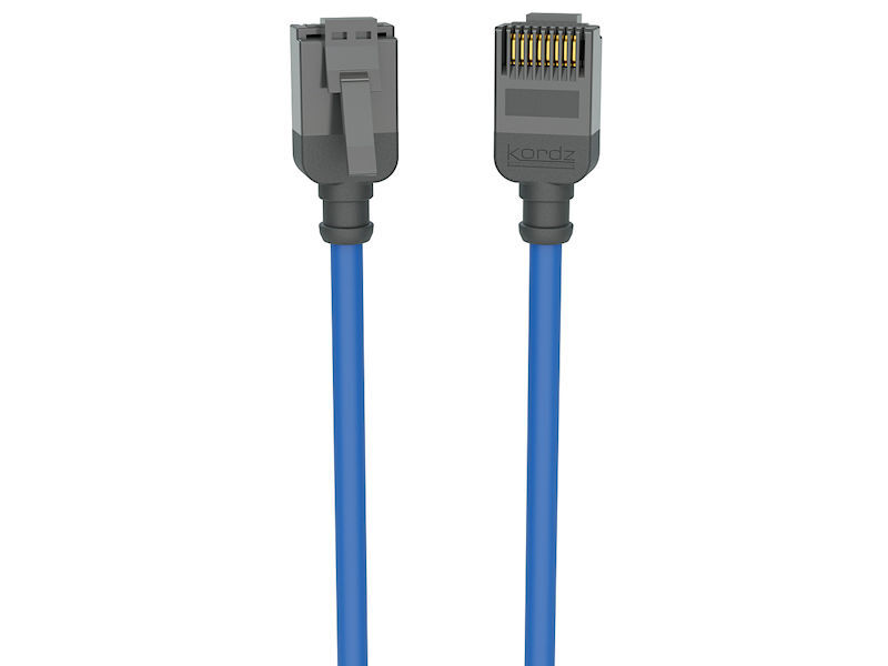 1m KORDZ PRO CAT6 UTP Patch Lead BLUE