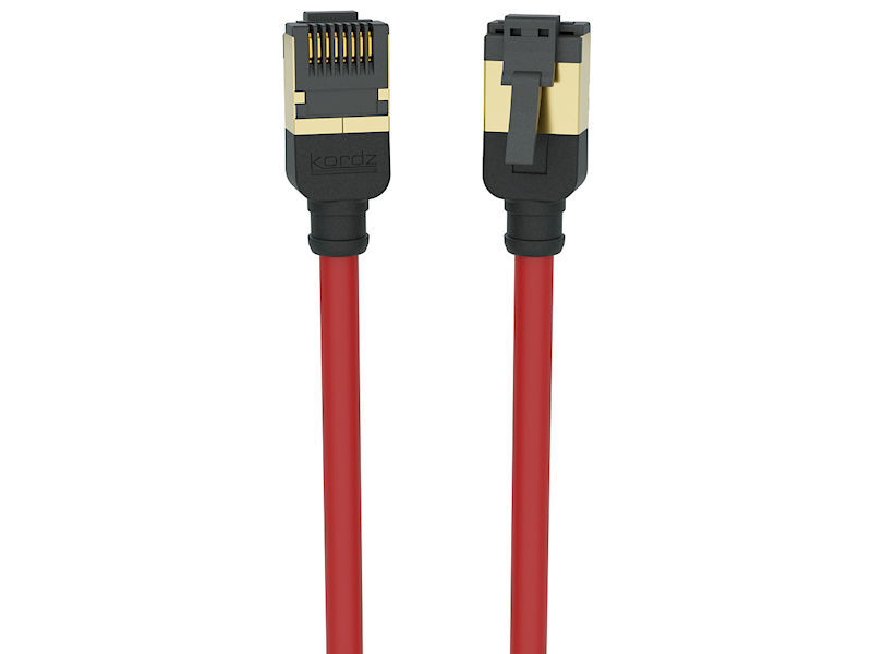 1.5m KORDZ CAT6a U/FTP Patch Lead RED