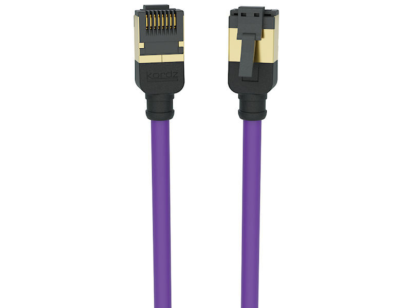 15m KORDZ CAT6a U/FTP Patch Lead PURPLE