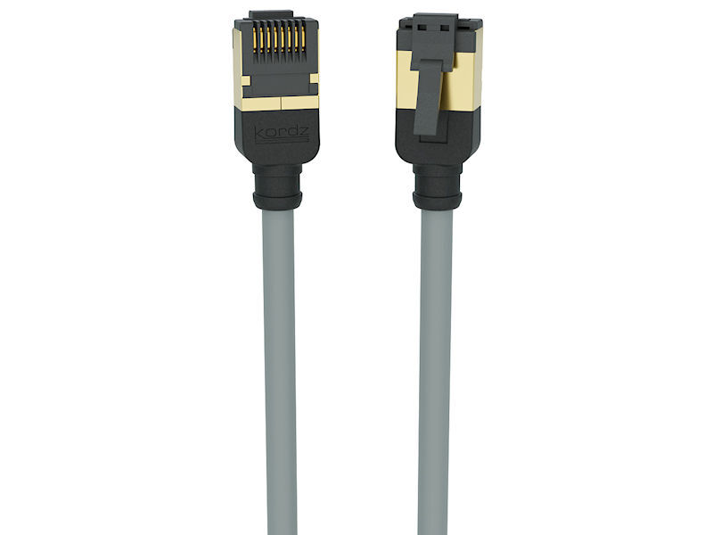 1m KORDZ CAT6a U/FTP Patch Lead GREY