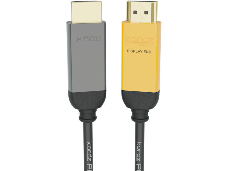 30m KORDZ PRO⁴ Optical HDMI Lead BLACK