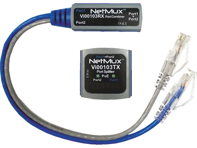 VIGITRON Ethernet & PoE UTP Multiplexer