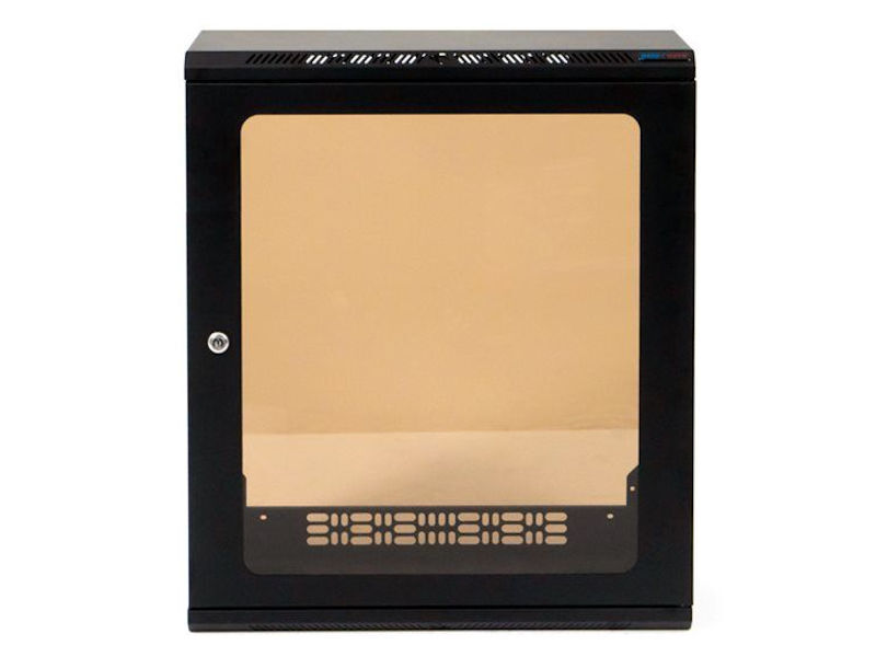 PENN-ELCOM Shallow Wall Cabinet 12U Black