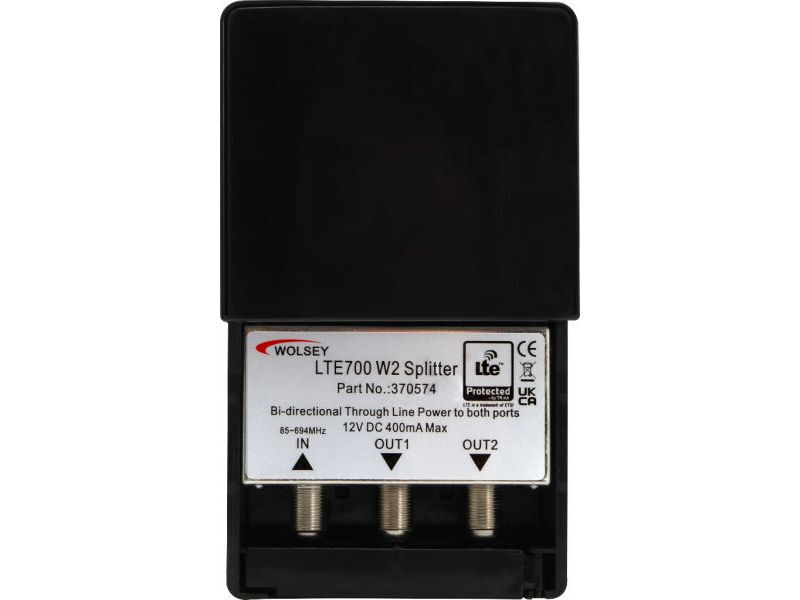 WOLSEY W2 Masthead Splitter 2 Way LTE700