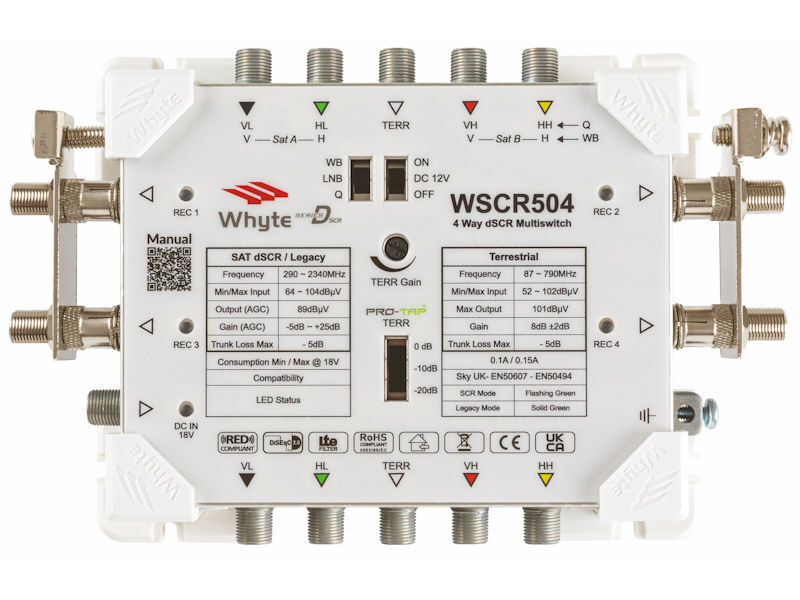 WHYTE Series D 4 Way dSCR Multiswitch