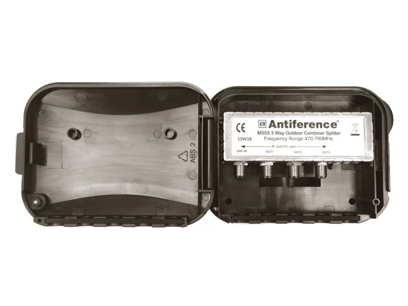 ANTIFERENCE 3 Way F Combiner-Splitter 5G