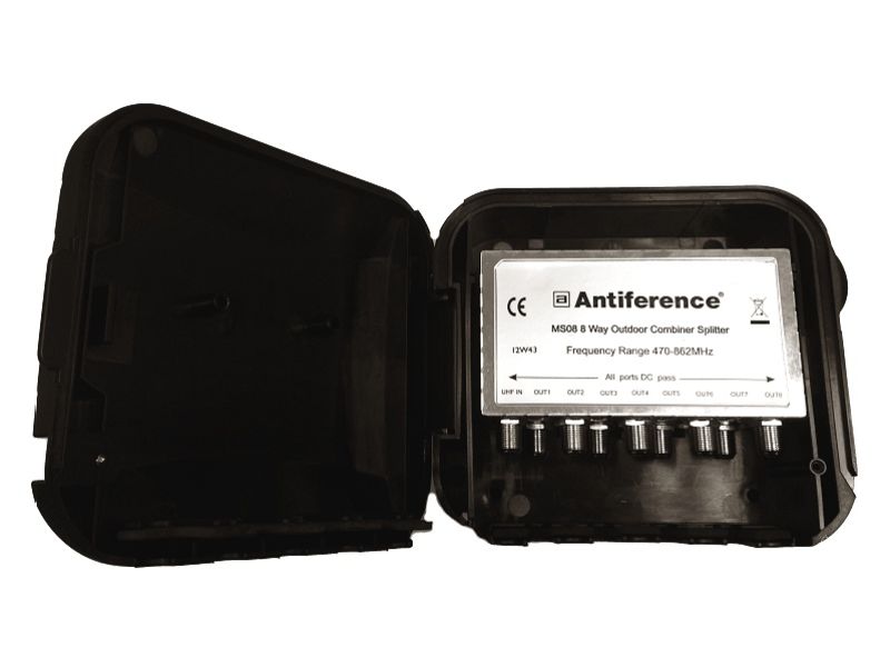ANTIFERENCE 8 Way F Combiner-Splitter