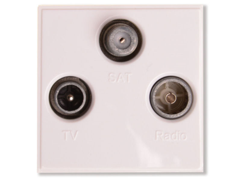 ANTIFERENCE Triplexed UHF-FM/DAB-IF WHITE