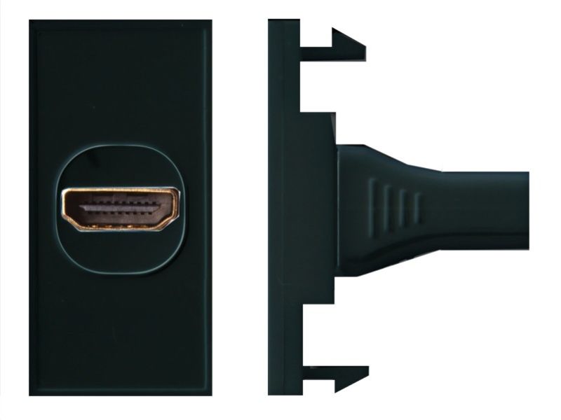 ANTIFERENCE HDMI Straight BLACK