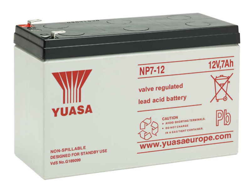 YUASA VRLA Standby Battery 7.0AH 12V