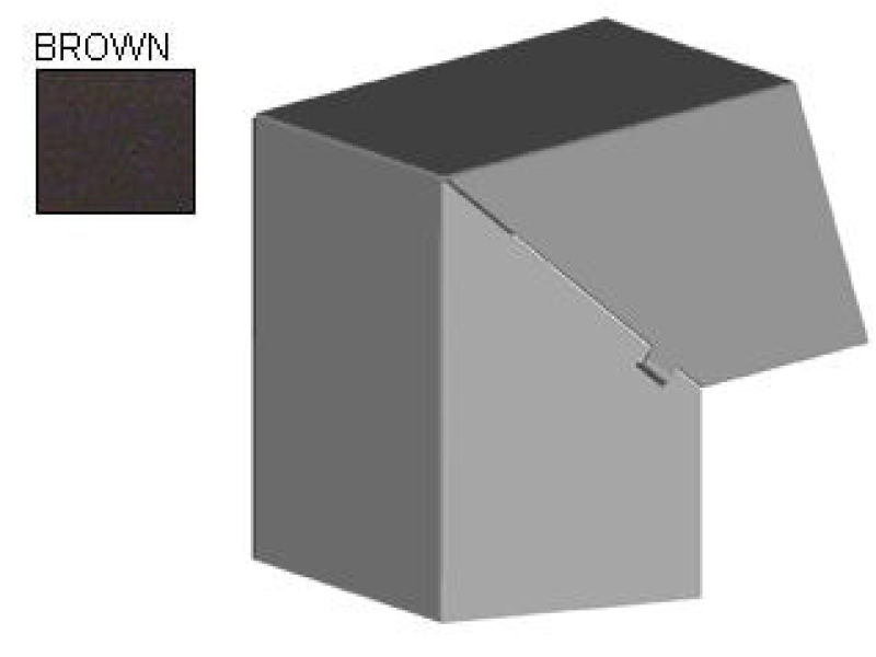 CABLEREADY Outside Corner 2" (BROWN)