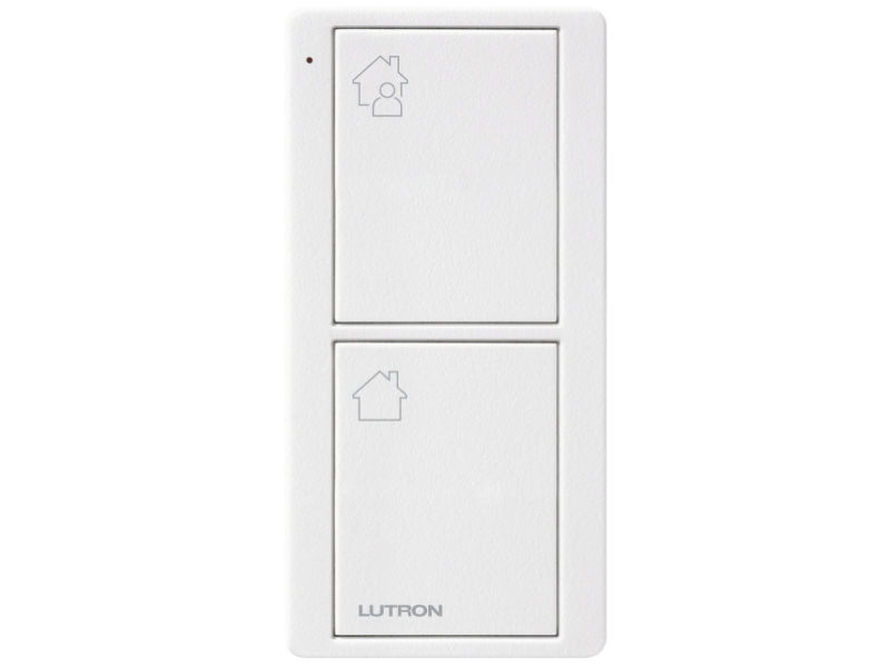 LUTRON Pico 2 Button Keypad, Entry WHITE