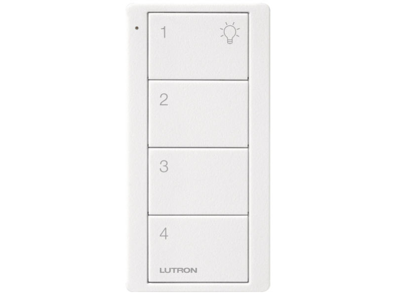 LUTRON Pico 4 Button Keypad General WHITE