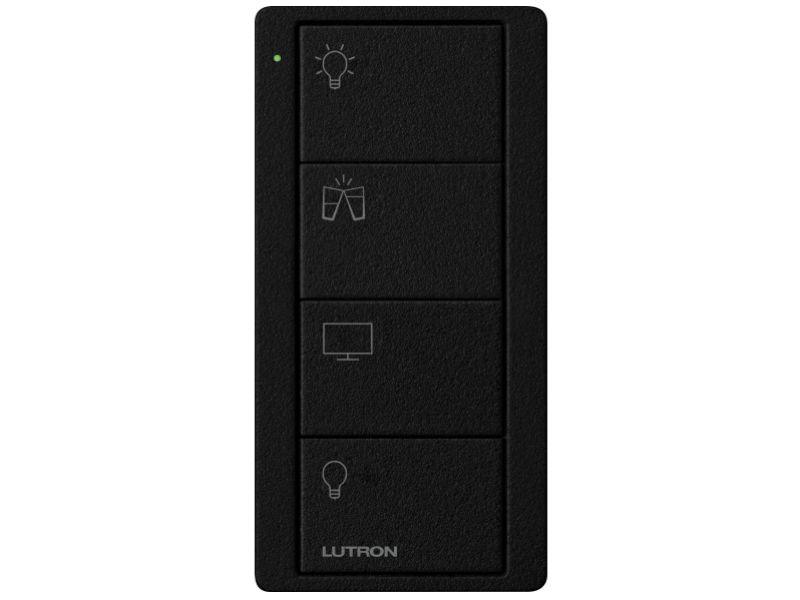 LUTRON Pico 4 Button Keypad Lounge BLACK