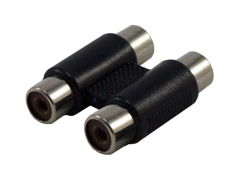 (1) SAMSON 2x RCA - 2x RCA Female Coupler