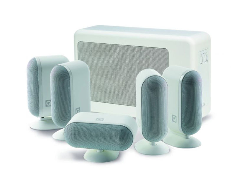 Q 7000i 5.1 SLIM Speaker PACK - WHITE