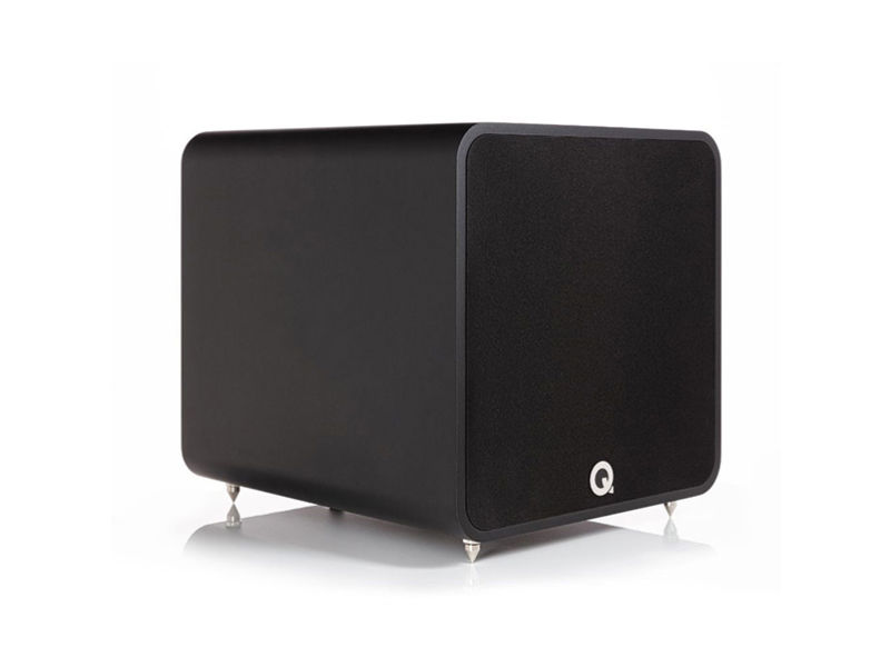 (1) QSUB12 Subwoofer Black (Single)