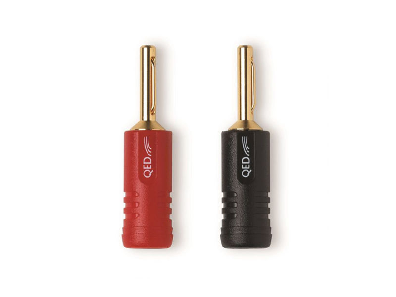 (20) QED AIRLOC ABS 4mm Banana Plugs