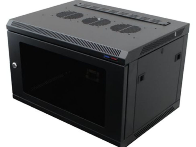 PENN-ELCOM Wall Cabinet 6U Black