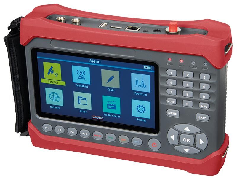 HIRE LABGEAR DVB T/T2/S/S2/C Signal Meter