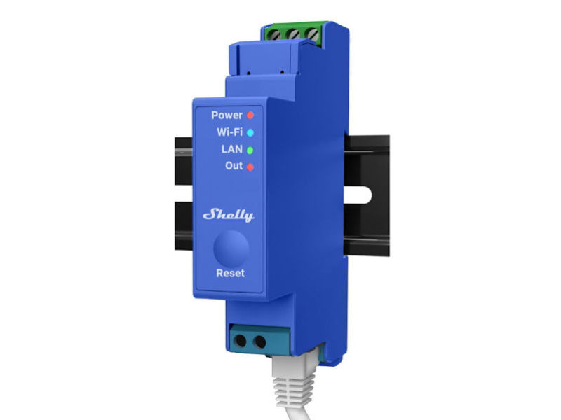 SHELLY 1CH DIN Rail Mounted Smart Switch
