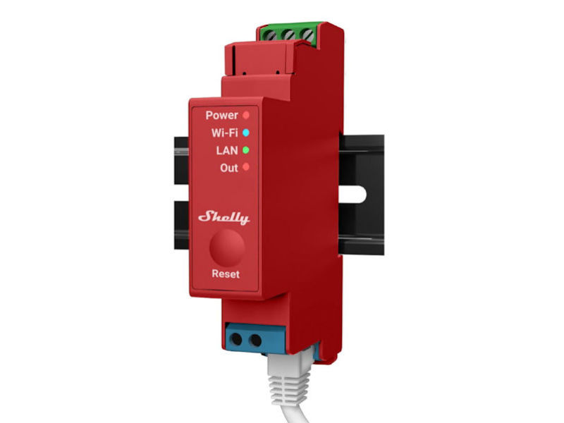 SHELLY 1CH DIN Rail Mounted Smart Switch