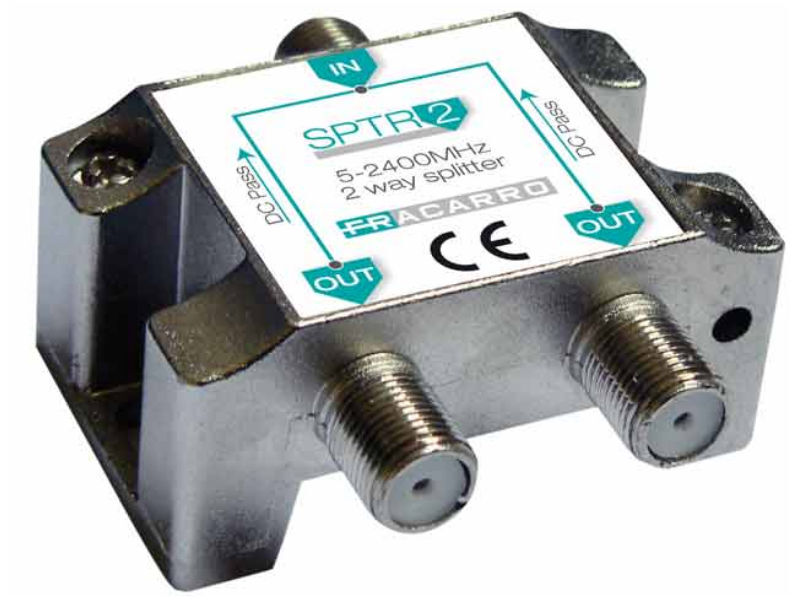 (10) FRACARRO SPTR2 2 way UBB splitter