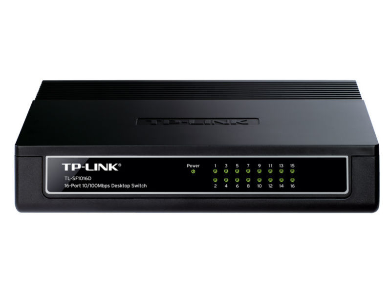 TP-LINK 16 Port 10/100Mb Ethernet Switch